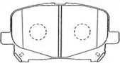 Комплект тормозных колодок AISIN A1N101